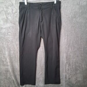 Wrangler ATG Pants Mens Size 32x30 Black Mid Rise Stretchable Hiking Trail